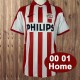 2000/01 PSV Eindhoven Home red white Retro Soccer jersey