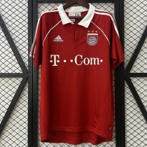 2005/06 Bayern Home Red Retro Soccer jersey