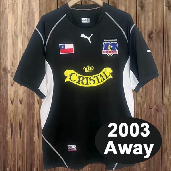 2003 Colo-Colo Away Retro Soccer jersey