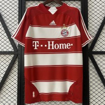 2007/08 Bayern Home red white Retro Soccer jersey