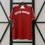 2007/08 Bayern Home red white Retro Soccer jersey