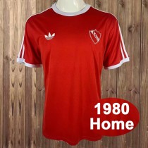 1980 Independiente Home Red Retro Soccer jersey