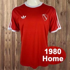 1980 Independiente Home Red Retro Soccer jersey