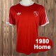 1980 Independiente Home Red Retro Soccer jersey