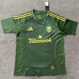 2025/26 Portland Timbers Home Green Fans Soccer jersey