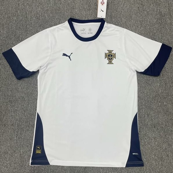 2025 Portugal White Training Shirts