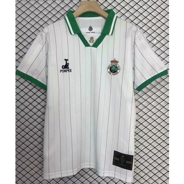 2025/26 Racing de Santander Commemorative Edition White 112th Anniversary Fans Soccer jersey