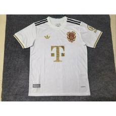 2025/26 Bayern Commemorative Edition White 125th Anniversary Fans Soccer jersey
