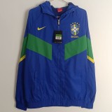 2025 Brazil Blue Windbreaker