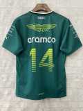 2024 Aston Martin #14 Green Rugby Jersey