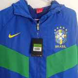 2025 Brazil Blue Windbreaker