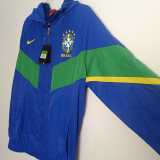 2025 Brazil Blue Windbreaker