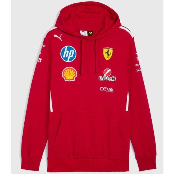 2025 Ferrari F1 Red hoody