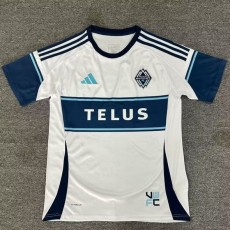2025/26 Vancouver Whitecaps FC Home White Fans Soccer jersey