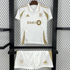 2025/26 Los Angeles Away White Fans Kids Soccer jersey