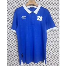 2025 El Salvador Home Blue Fans Soccer jersey
