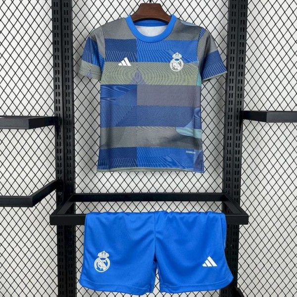 2025/26 R MAD Blue Kids Training Shorts Suit