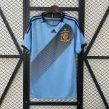 2012 Spain Away Blue Fans Soccer jersey