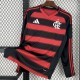 2025/26 Flamengo Home Fans Long Sleeve Soccer jersey