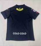 2004 Colo-Colo Away Black Retro Soccer jersey