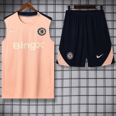 2025/26 CHE Orange Vest suit Training Shorts Suit