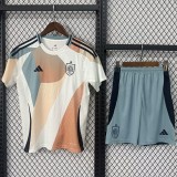 2025 Spain Away W Fans Kids Soccer jersey