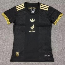 2025 Mexico Special Edition black and gold Fans Women Soccer jersey