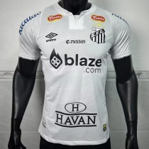 [PLAYER] 2025/26 Santos FC Home White Player Soccer jersey