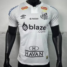 [PLAYER] 2025/26 Santos FC Home White Player Soccer jersey