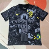 2025 Brazil Special Edition Black Fans Soccer jersey