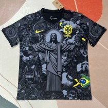 2025 Brazil Special Edition Black Fans Soccer jersey