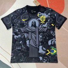 2025 Brazil Special Edition Black Fans Soccer jersey