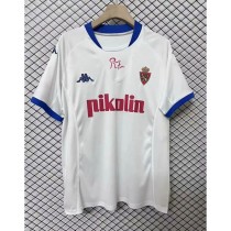 2001/02 Zaragoza Home White Retro Soccer jersey