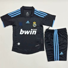 2009/10 R MAD Away Royal Blue Retro Kids Soccer jersey
