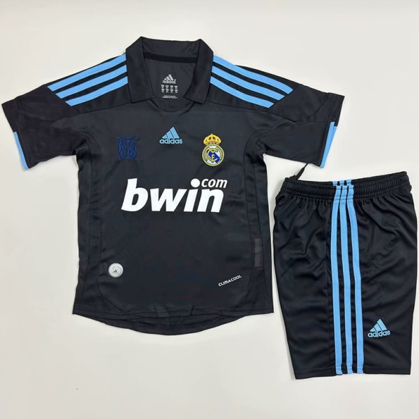 2009/10 R MAD Away Royal Blue Retro Kids Soccer jersey