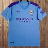 2019/20 Man City Home Retro Soccer jersey