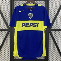 2004/05 Boca Juniors Home Blue Retro Soccer jersey
