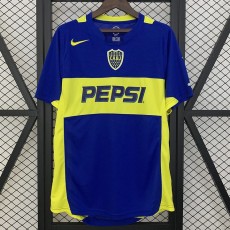 2004/05 Boca Juniors Home Blue Retro Soccer jersey