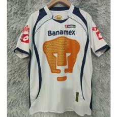 2008/09 Pumas UNAM Home White Retro Soccer jersey
