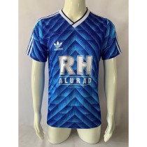 1988/89 FC Schalke 04 Retro Blue Retro Soccer jersey