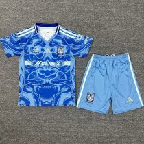 2025/26 Tigres UANL Away Fans Kids Soccer jersey