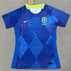 2025 Brazil Away Fans Women Soccer jersey