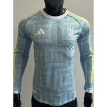 [PLAYER] 2025/26 JUV Away Player Long Sleeve Soccer jersey