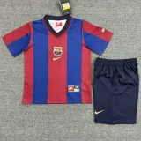 1998/99 BAR Home Retro Kids Soccer jersey