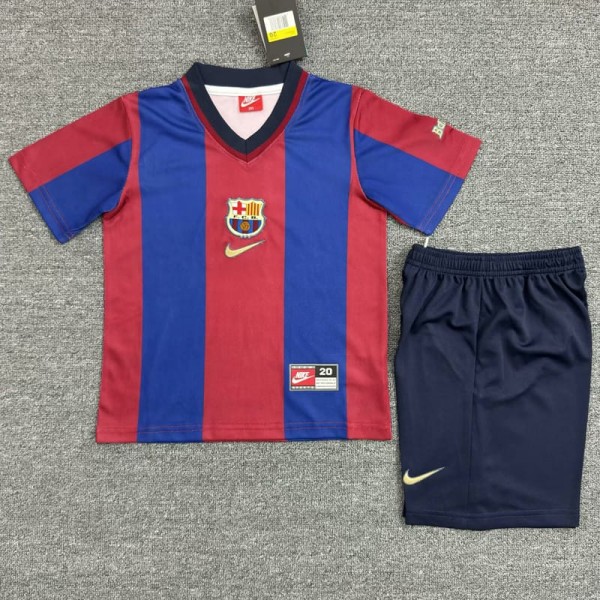 1998/99 BAR Home Retro Kids Soccer jersey