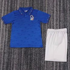 1994 Italy Home Retro Kids Soccer jersey