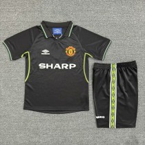 1998 Man Utd 3RD Retro Kids Soccer jersey