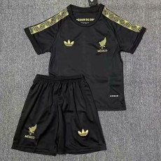 2025 Mexico Kids Training Shorts Suit
