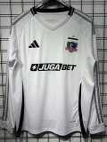 2025/26 Colo-Colo Home Fans Long Sleeve Soccer jersey