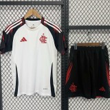 2025/26 Flamengo Away Fans Kids Soccer jersey